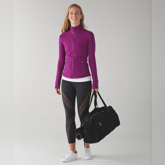Lululemon | Define Jacket | Purple Full Zip Thumbholes | Size 6 - Picture 6 of 13